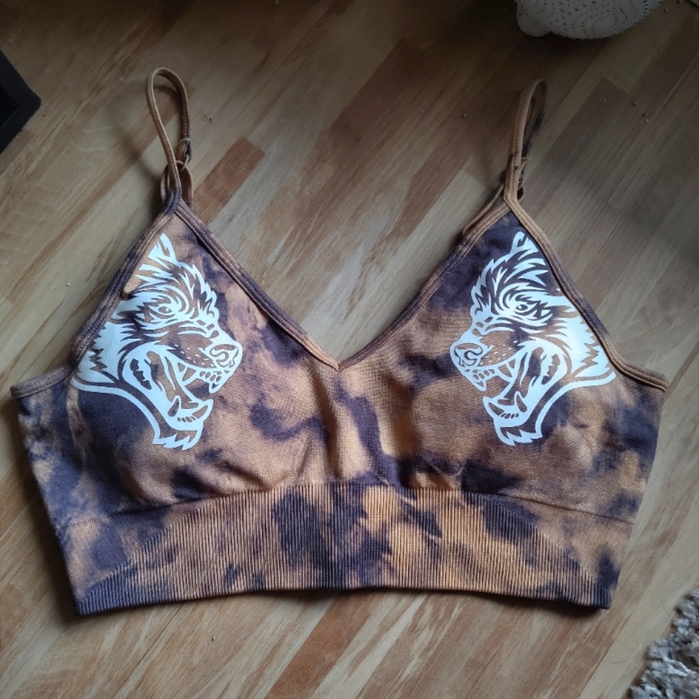 DARC SPORT EVERSON SEAMLESS BRA MOJAVE MARBLE